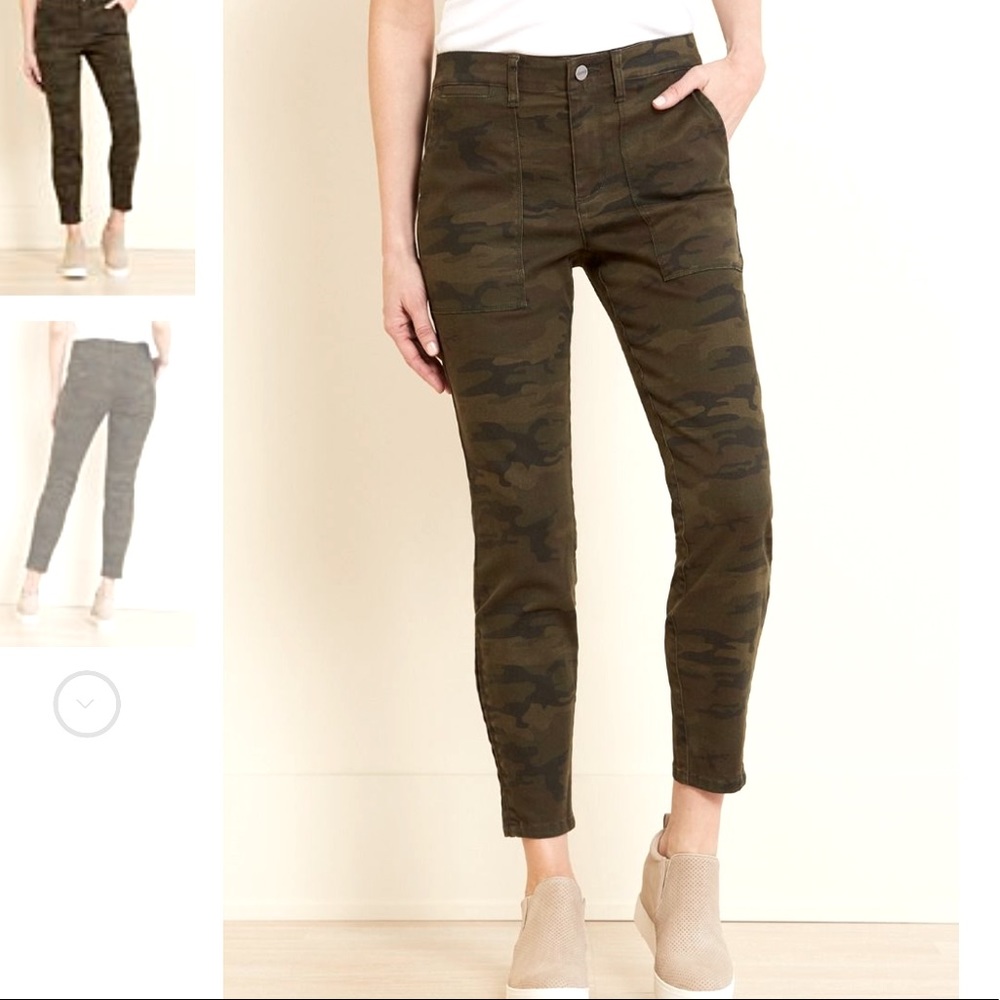 🖤Crop Camo Chino Pant sz 28 - ✨EUC✨ Sanctuary @ Evereve